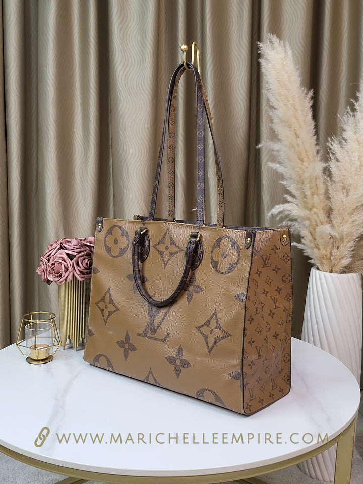 Louis Vuitton Reverse Monogram On The Go GM