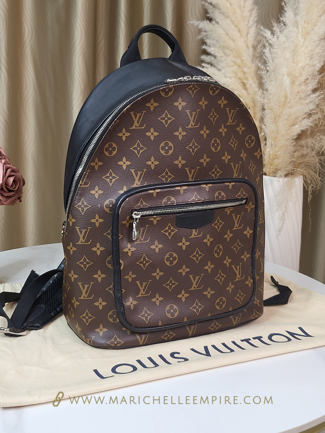 Louis Vuitton Macassar Josh Backpack