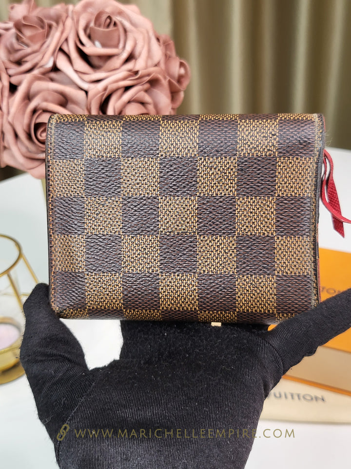 Louis Vuitton Damier Ebene Victorine Wallet