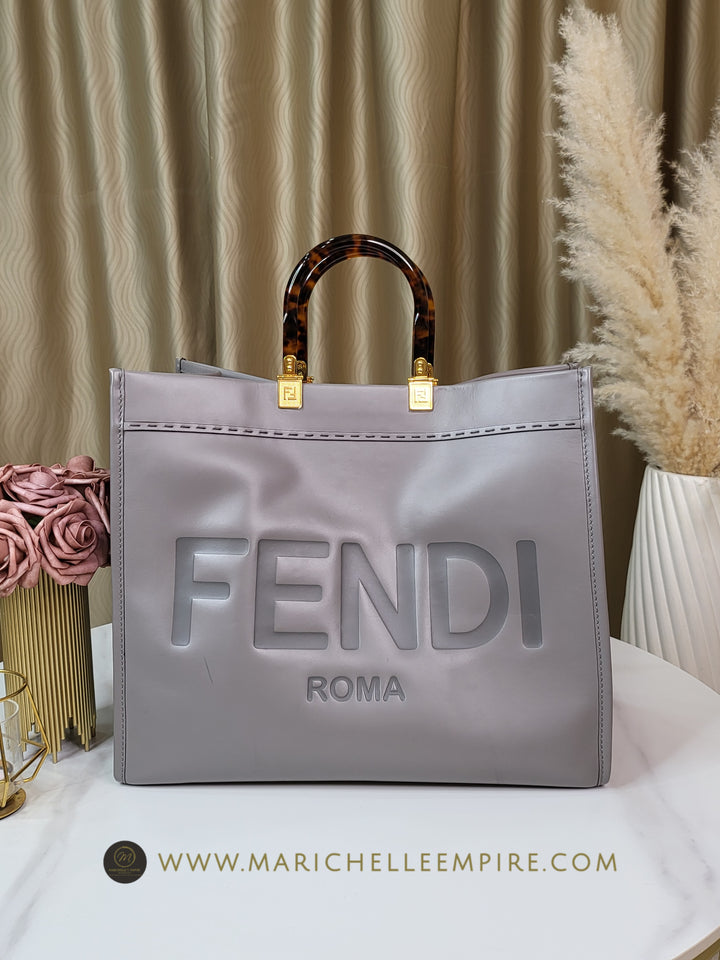 Fendi Sunshine Large Shopper Tote