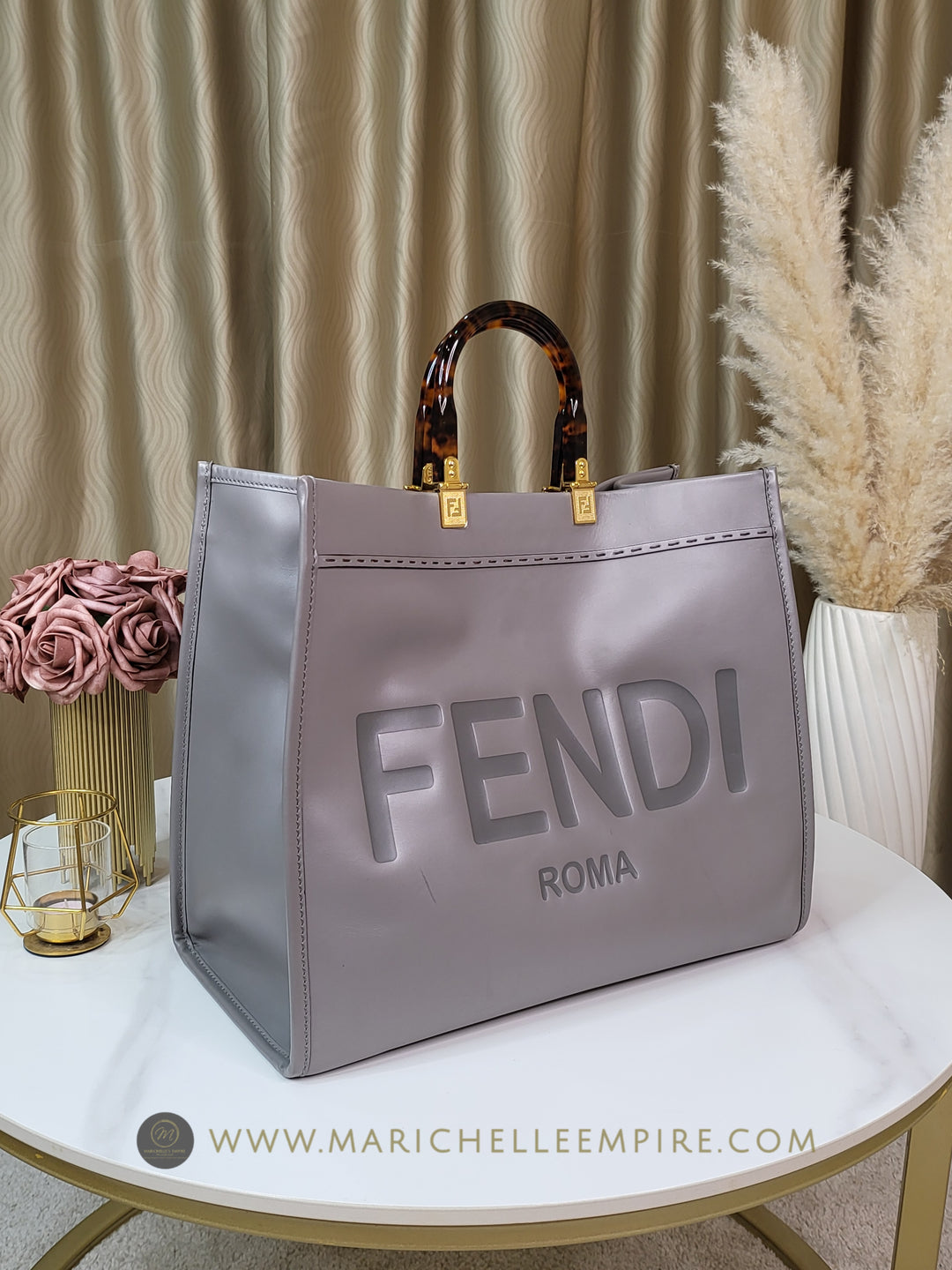 Fendi Sunshine Large Shopper Tote