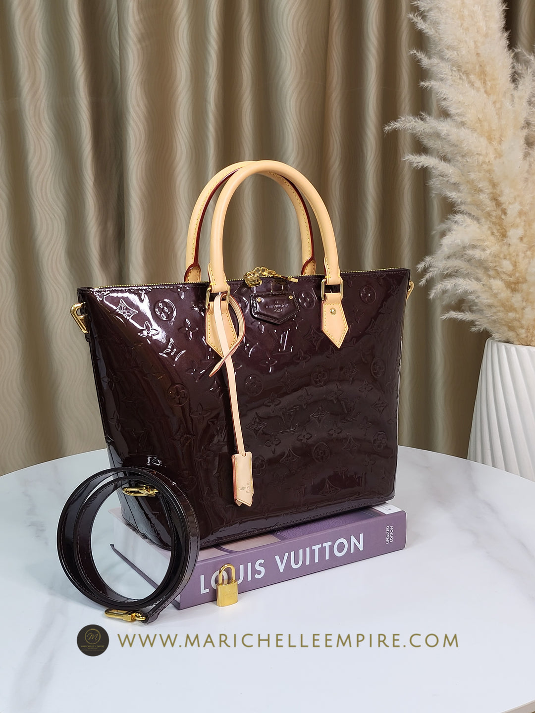 Louis Vuitton Vernis Amarante Montebello MM