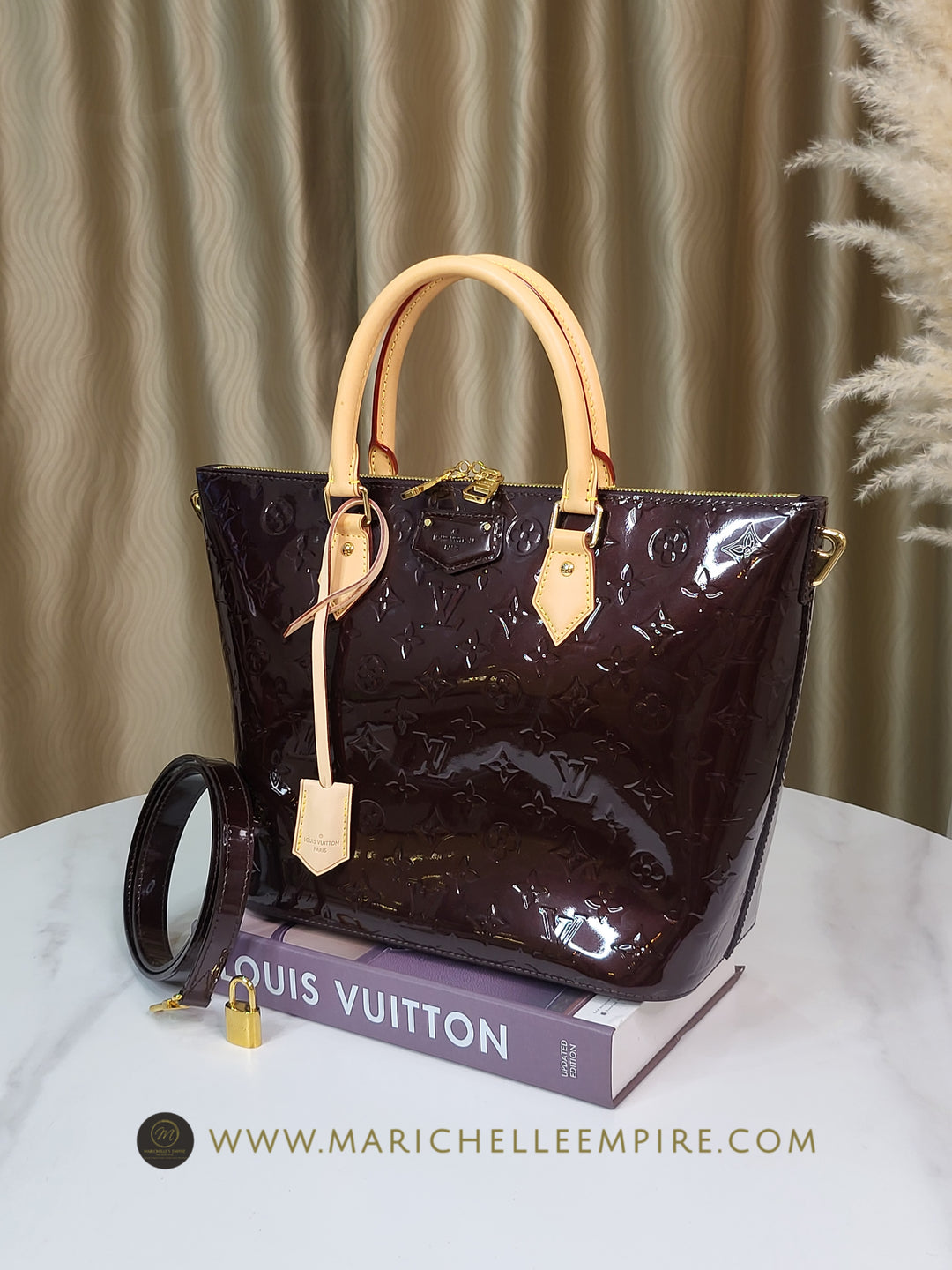 Louis Vuitton Vernis Amarante Montebello MM
