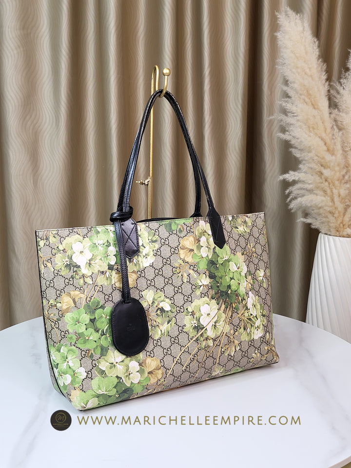 Gucci Floral Tote Bag