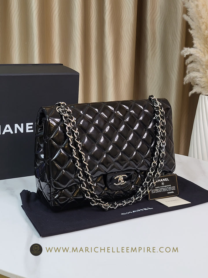 Chanel Patent Maxi Single Flap