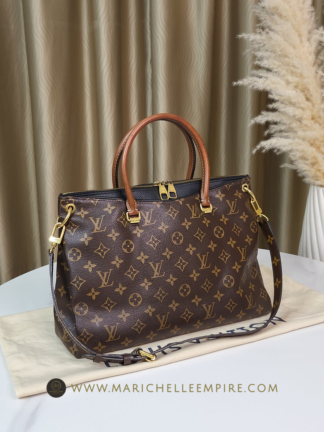 Louis Vuitton Monogram Pallas MM