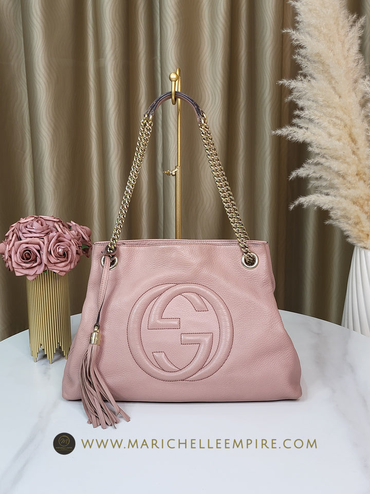 Gucci Soho Tassel Tote Bag