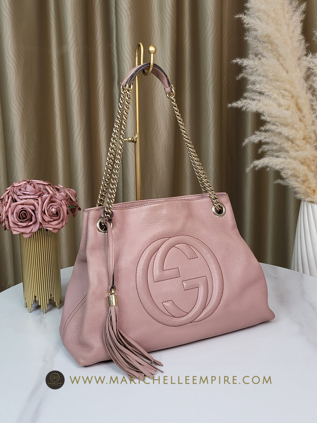 Gucci Soho Tassel Tote Bag