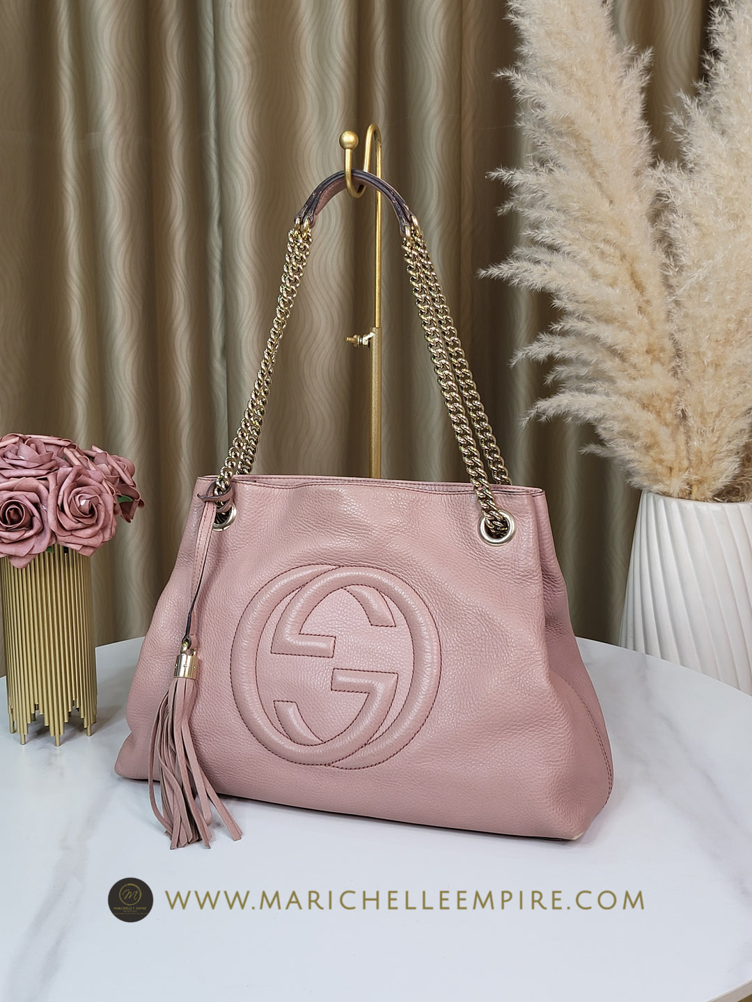 Gucci Soho Tassel Tote Bag