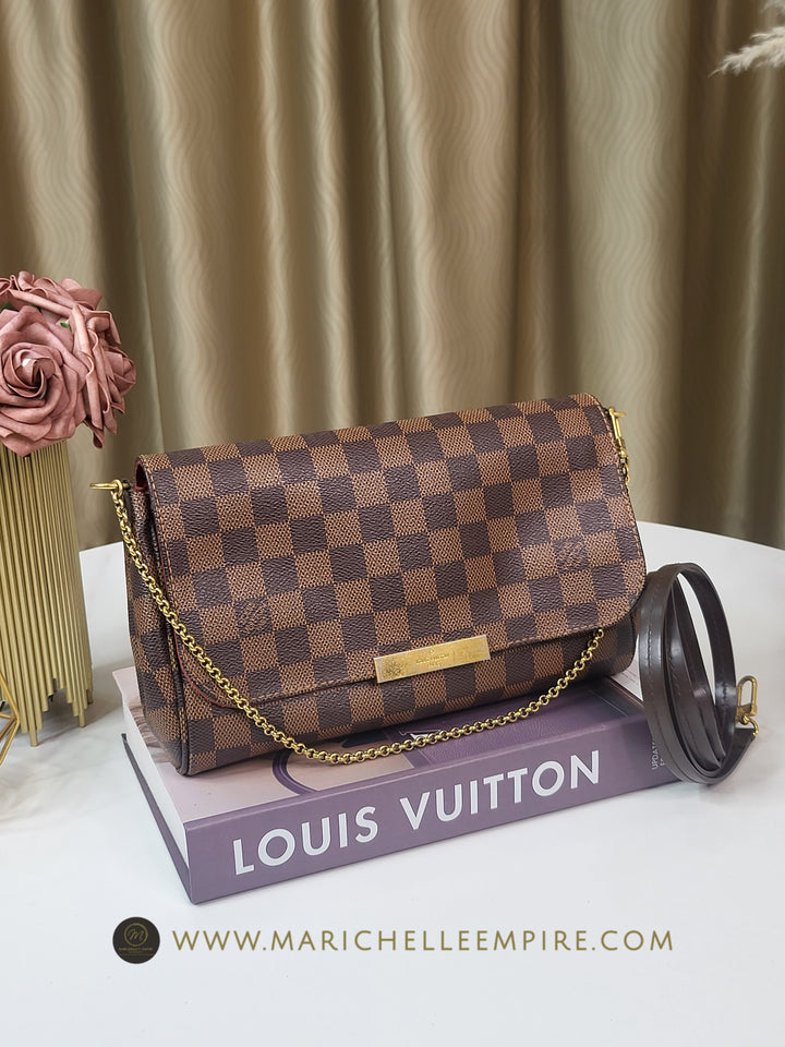 Louis Vuitton Damier Ebene Favorite MM