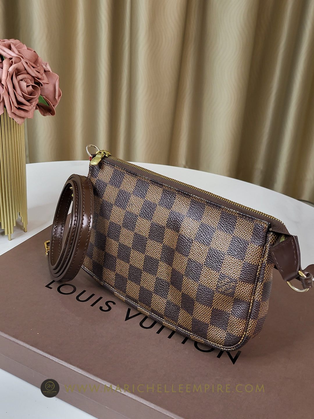 Louis Vuitton Damier Ebene Pochette Accessories