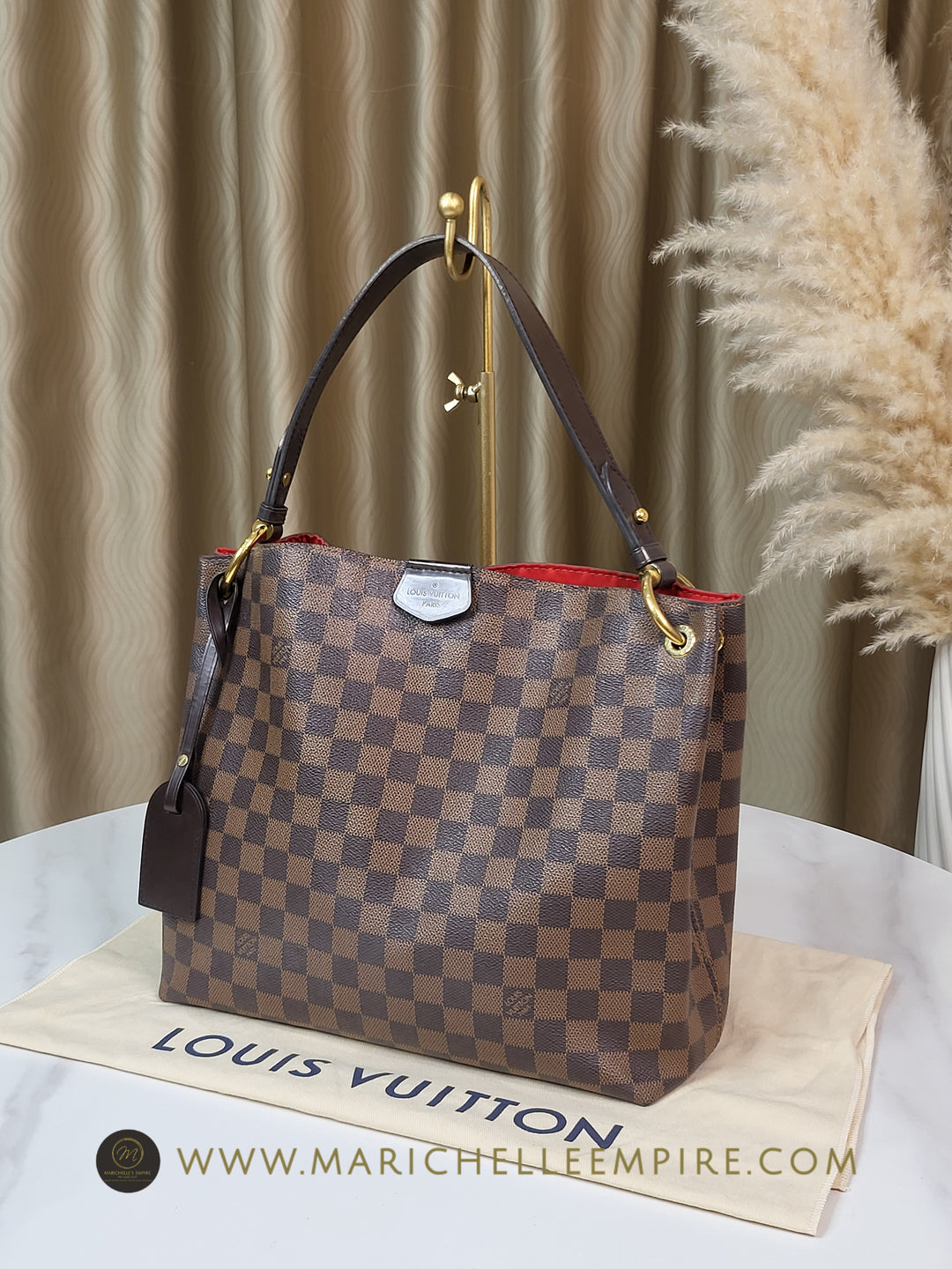 Louis Vuitton Damier Ebene Graceful PM