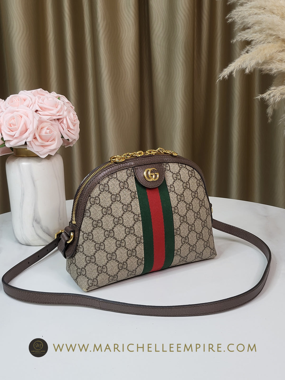 Gucci Ophidia Dome Crossbody Bag