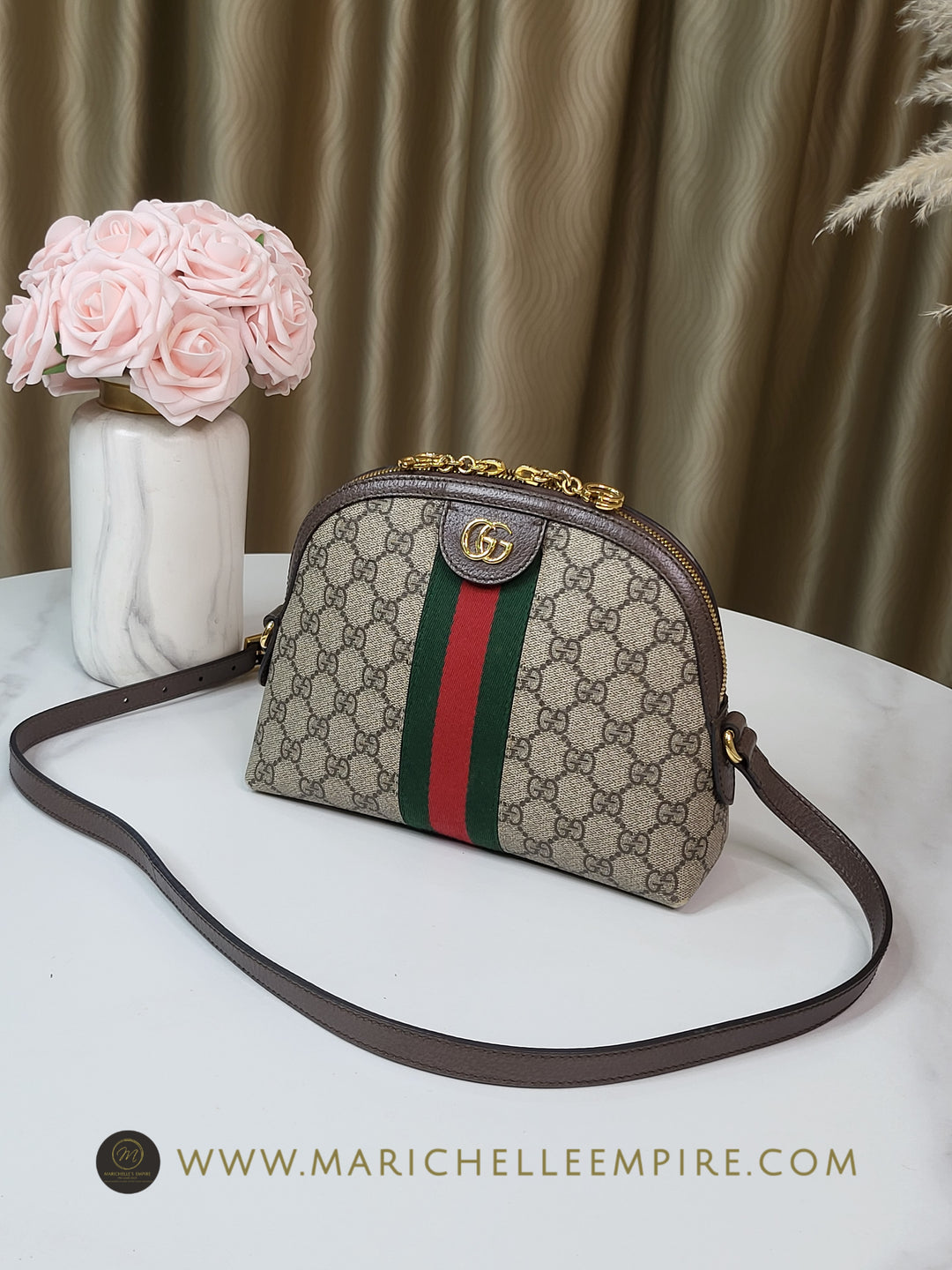 Gucci Ophidia Dome Crossbody Bag