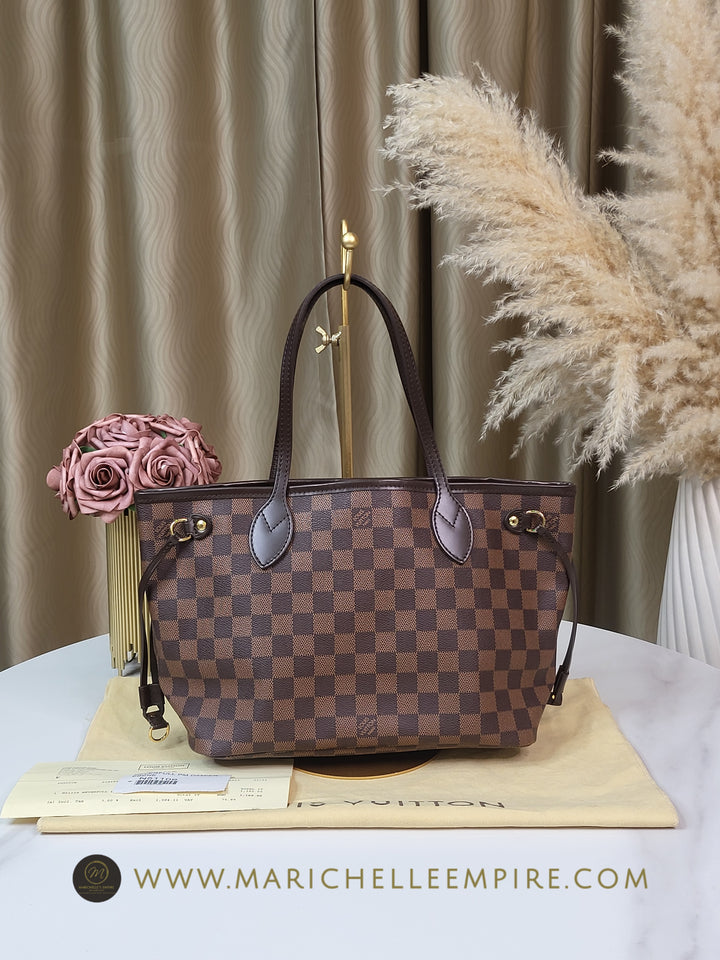 Louis Vuitton Damier Ebene Neverfull PM