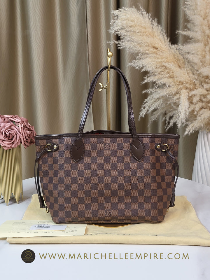 Louis Vuitton Damier Ebene Neverfull PM