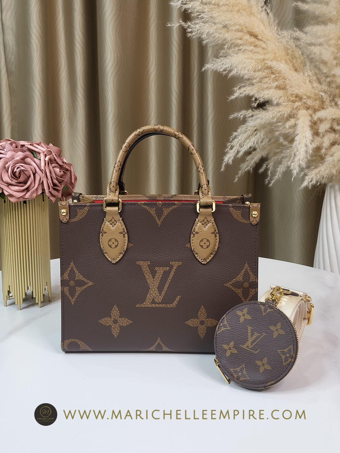 Louis Vuitton Reverse Monogram OnTheGo (OTG) PM – Marichelle's Empire