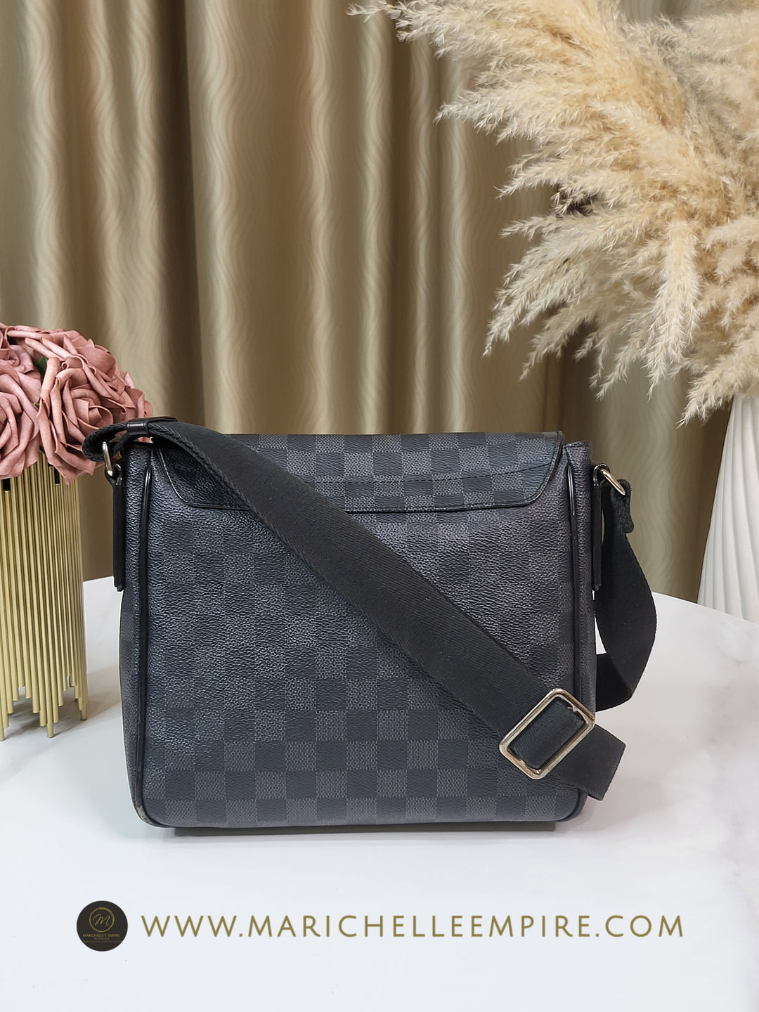 Louis Vuitton Damier Graphite District PM