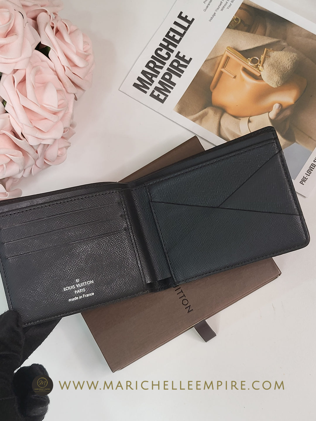 Louis Vuitton Graphite Men's Wallet