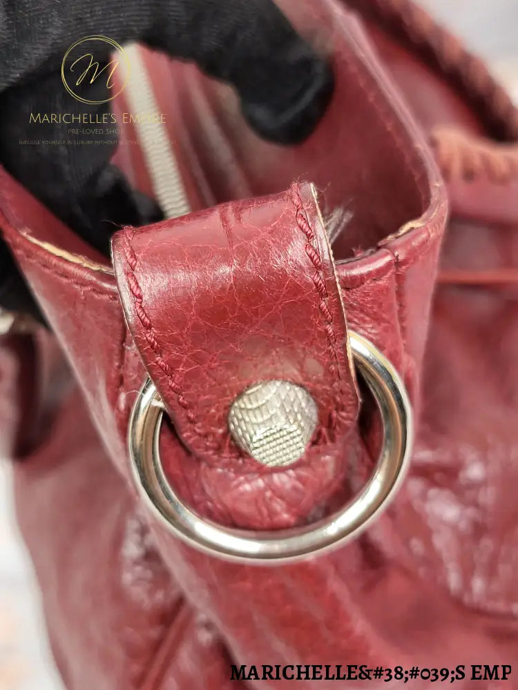 Balenciaga Agneu Giant 12 Bag Tote Bag