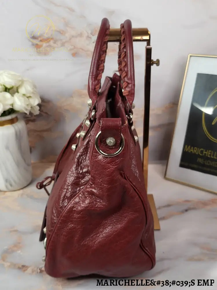 Balenciaga Agneu Giant 12 Bag Tote Bag