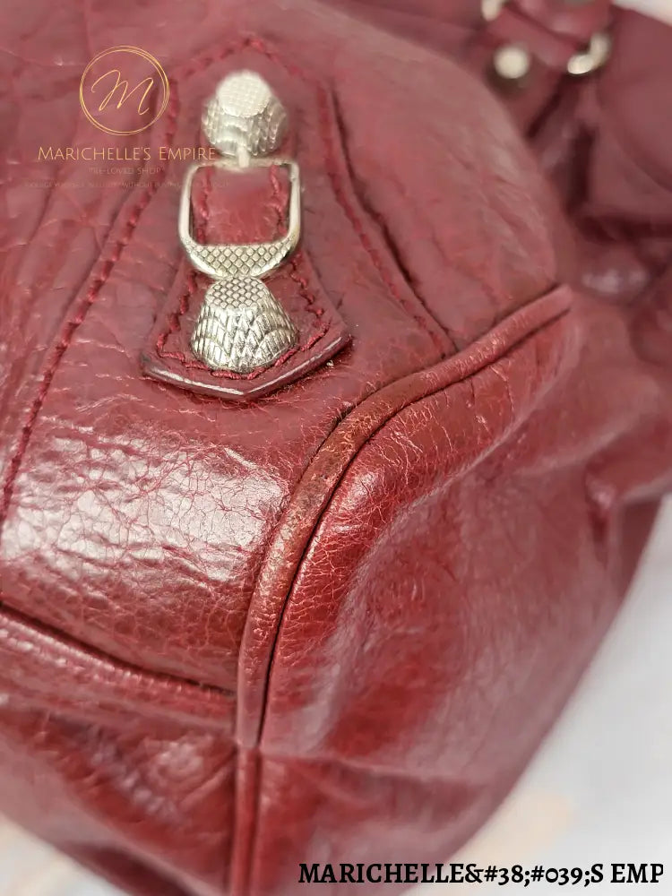 Balenciaga Agneu Giant 12 Bag Tote Bag