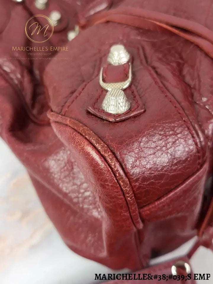 Balenciaga Agneu Giant 12 Bag Tote Bag