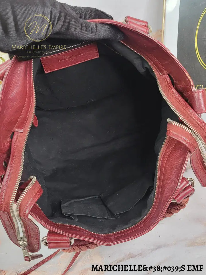 Balenciaga Agneu Giant 12 Bag Tote Bag