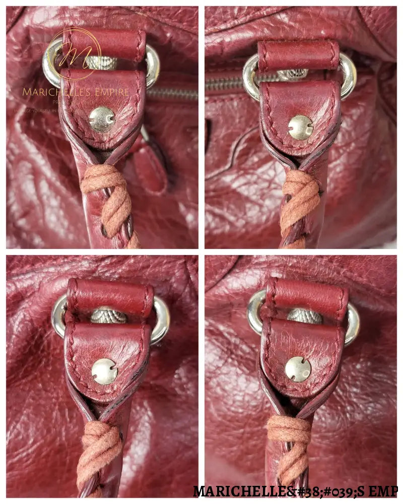 Balenciaga Agneu Giant 12 Bag Tote Bag