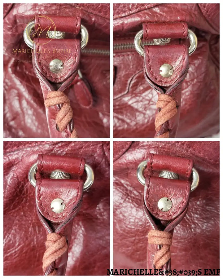 Balenciaga Agneu Giant 12 Bag Tote Bag