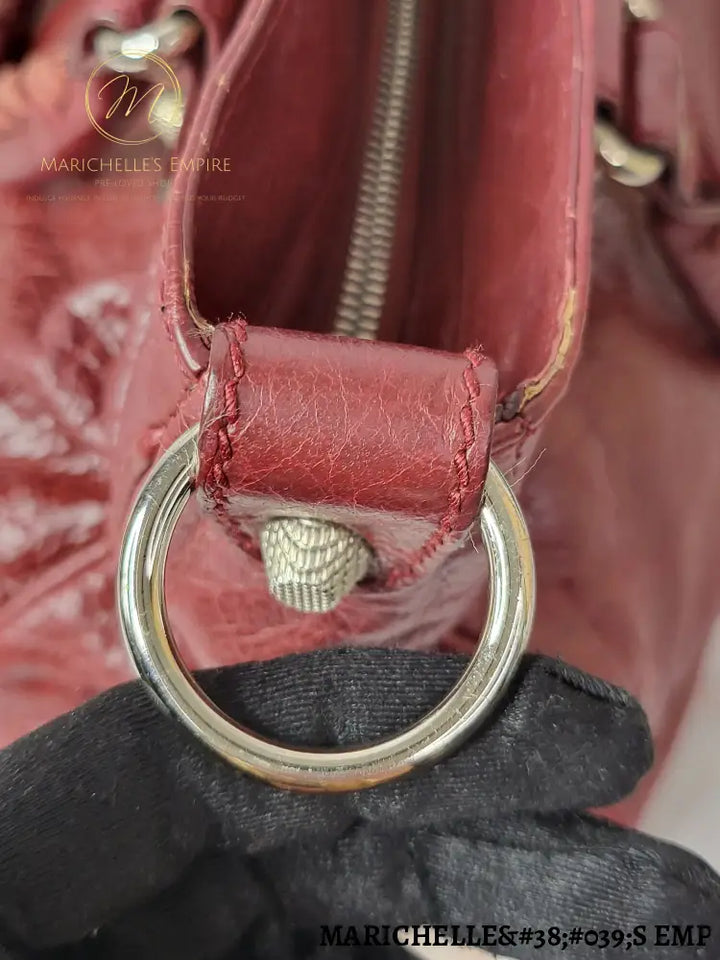 Balenciaga Agneu Giant 12 Bag Tote Bag