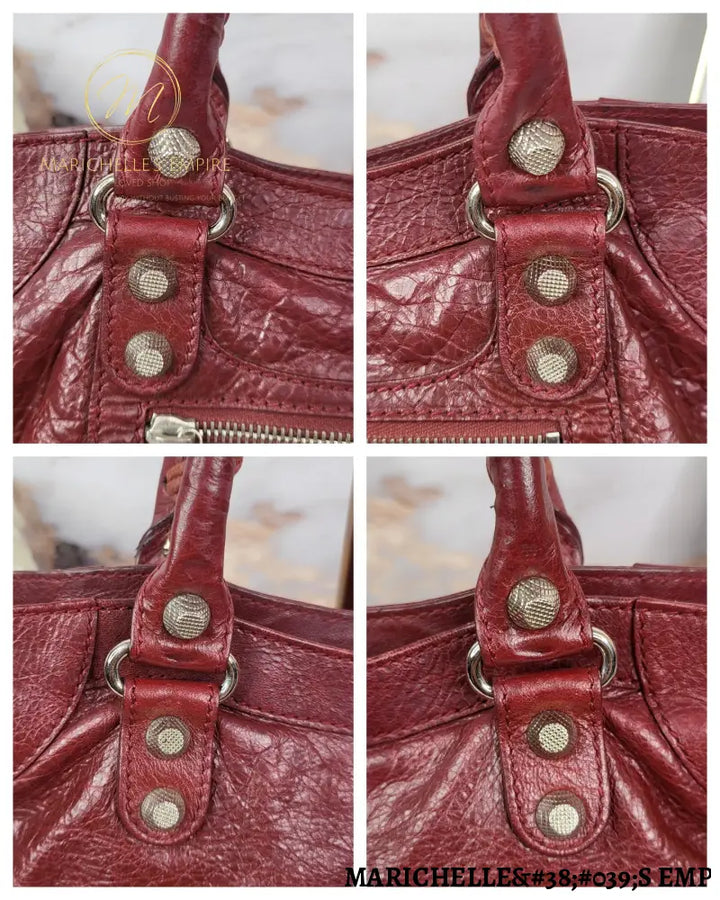 Balenciaga Agneu Giant 12 Bag Tote Bag