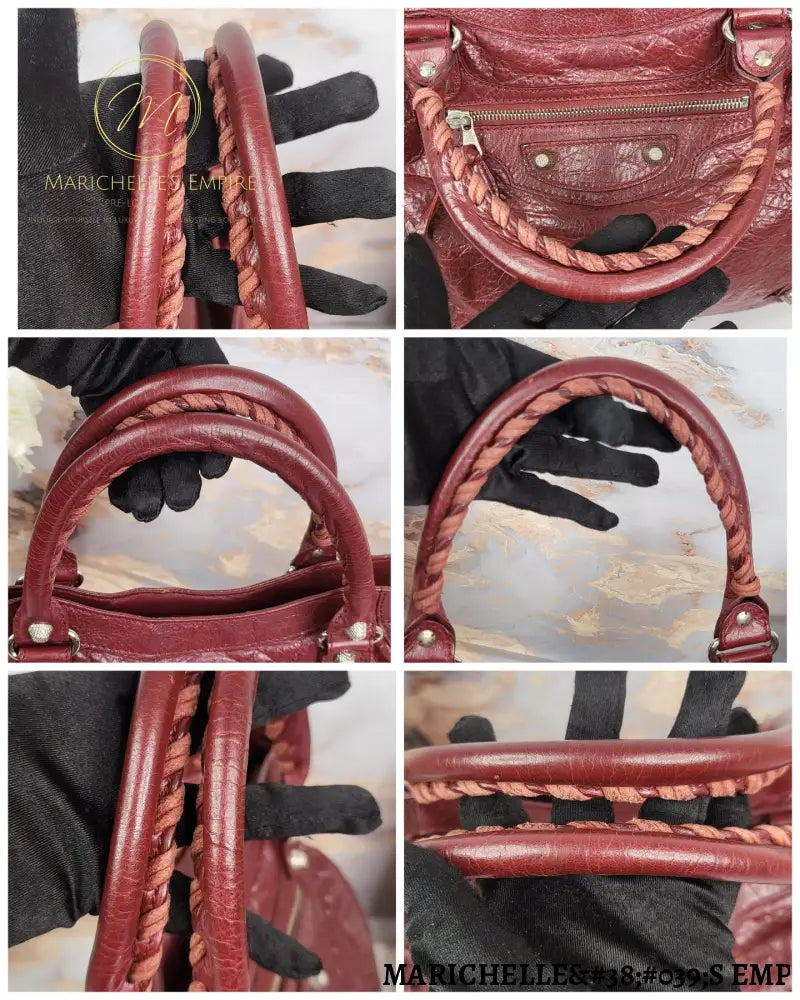 Balenciaga Agneu Giant 12 Bag Tote Bag