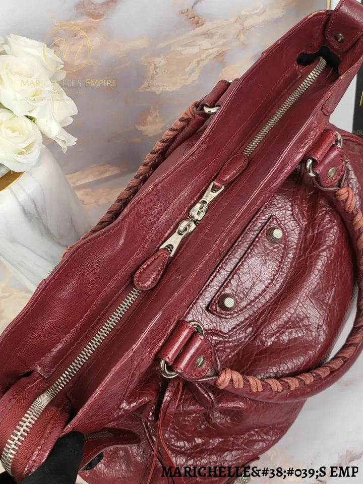 Balenciaga Agneu Giant 12 Bag Tote Bag