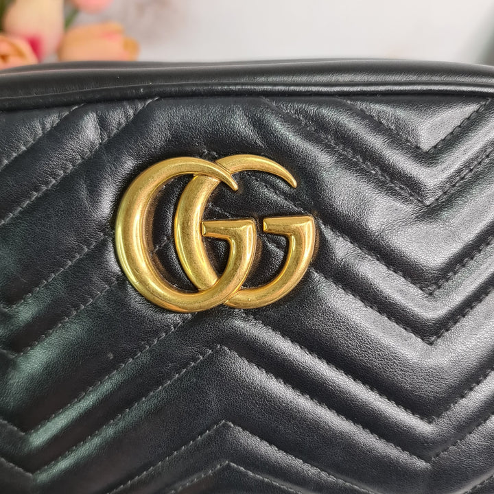 G U C C I  Marmont Small Camera Bag - Marichelle's Empire 