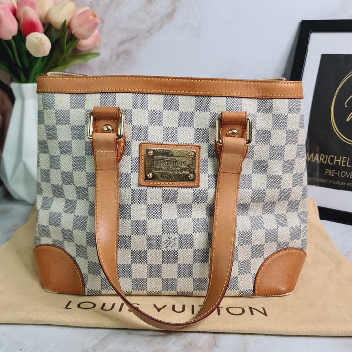 LOUISVUITTON Damier Azur Hampstead PM - Marichelle's Empire 