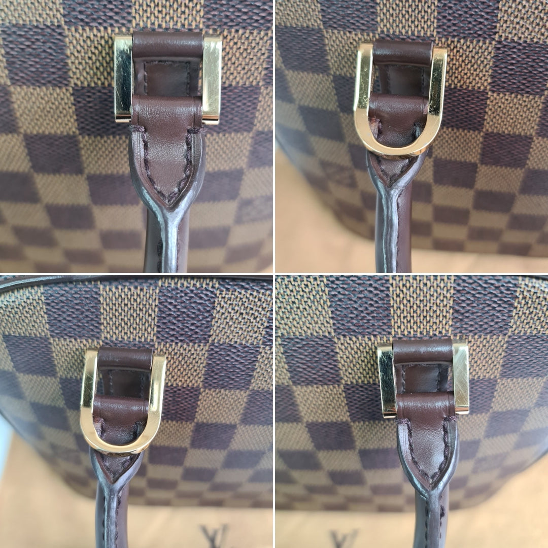 L O U I S V  U I T T  O N  Damier Ebene Sarria Mini - Marichelle's Empire 