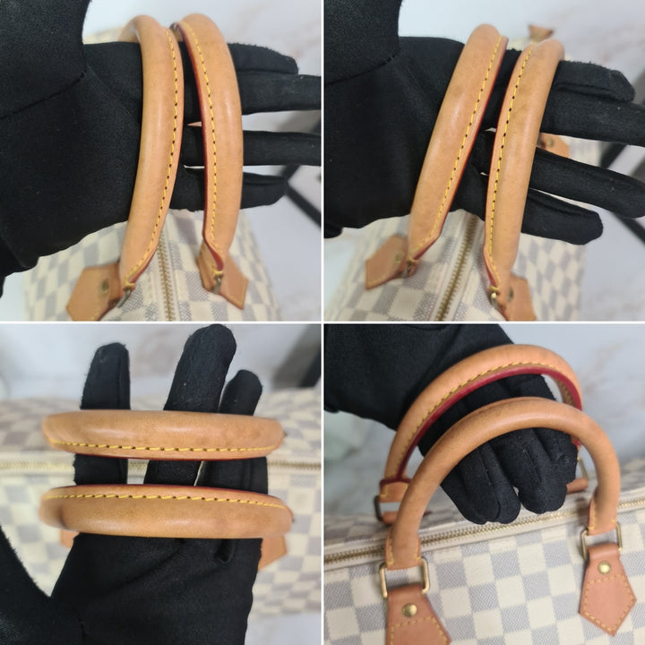 LOUISVUITTON Damier Azur Speedy 35 - Marichelle's Empire 