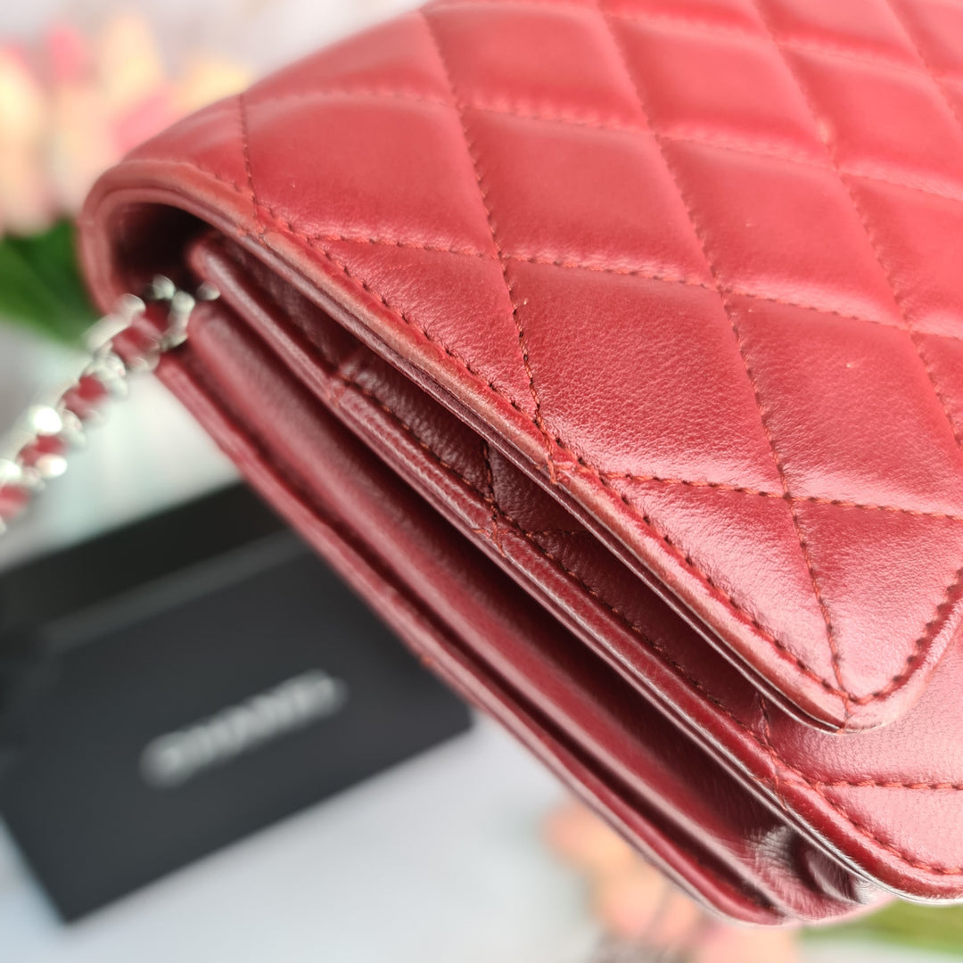 CHANEL Lambskin Wallet on Chain ( WOC ) - Marichelle's Empire 