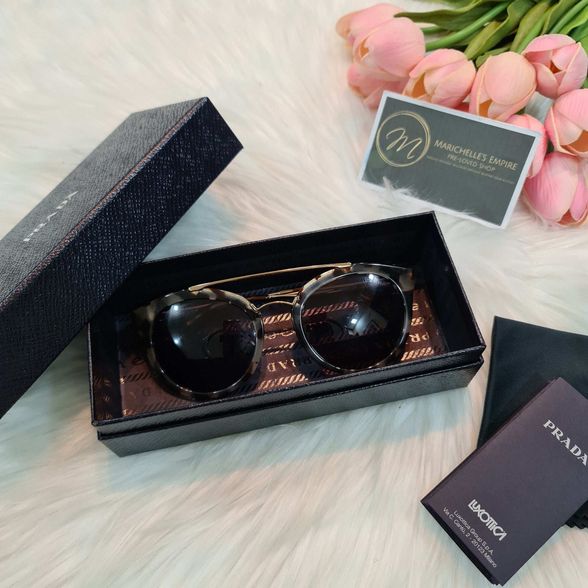 Prada sunglasses spr23s best sale