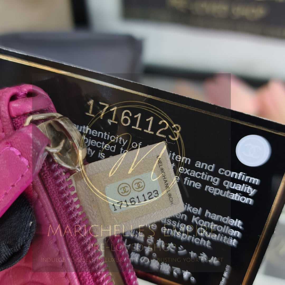 CHANELKEY Camellia Embossed Key Holder - Marichelle's Empire 