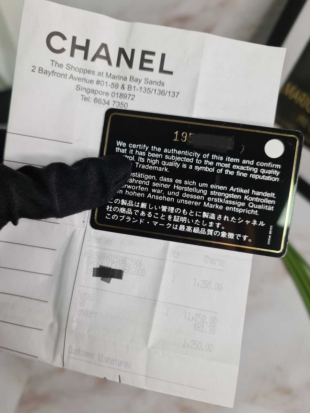 CHANEL Caviar Yen Wallet - Marichelle's Empire 