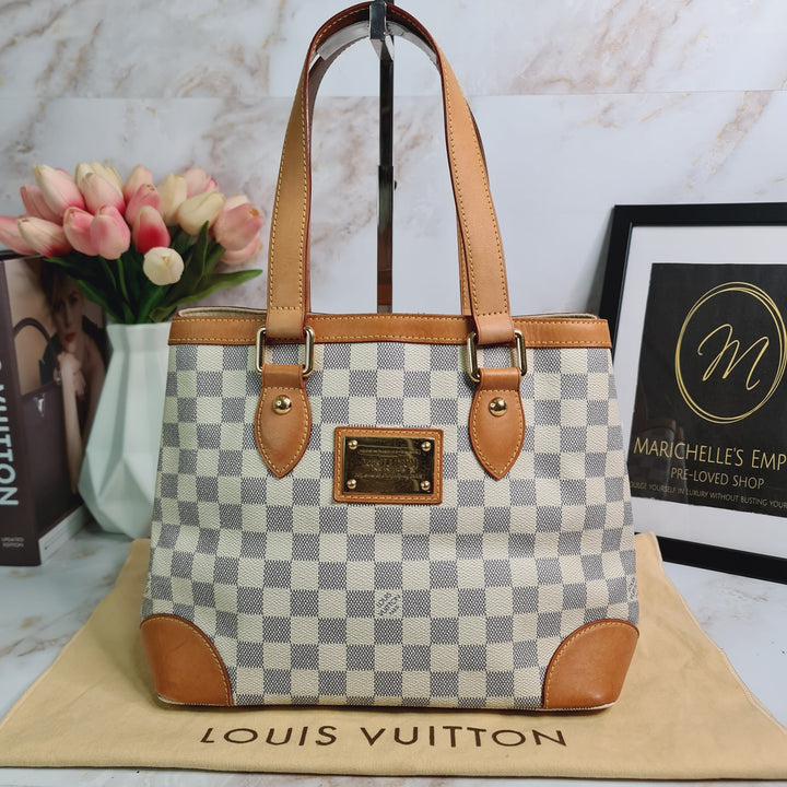 LOUISVUITTON Damier Azur Hampstead PM - Marichelle's Empire 