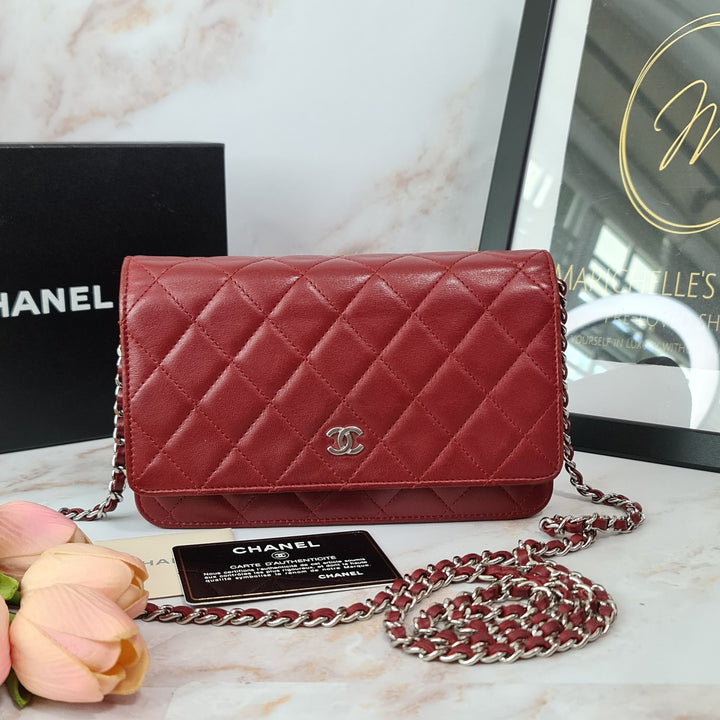 CHANEL Lambskin Wallet on Chain ( WOC ) - Marichelle's Empire 