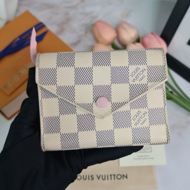 L O U I S V U I T T O N  Azur Victorine Wallet - Marichelle's Empire 