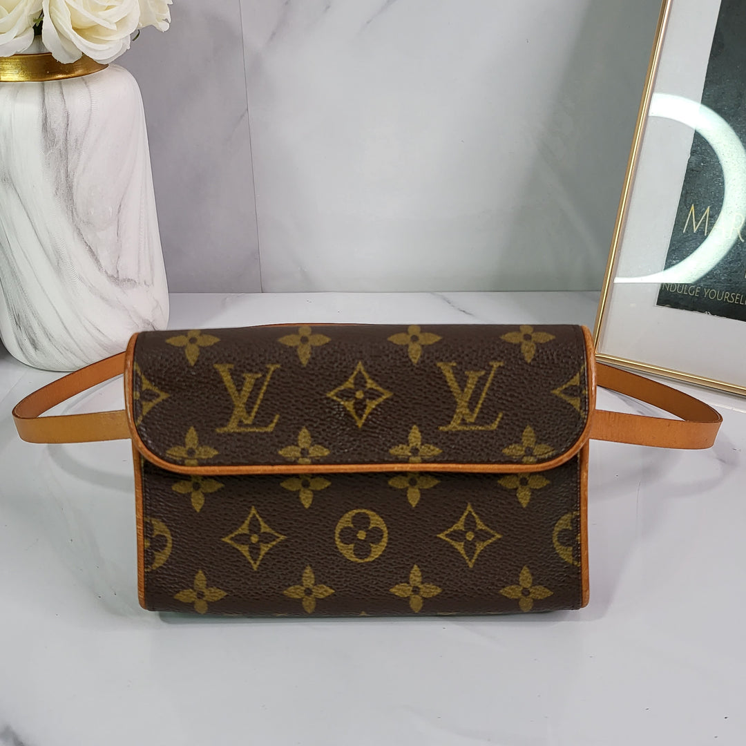 Louis Vuitton Monogram Florentine Pochette Belt Bag - Marichelle's Empire 