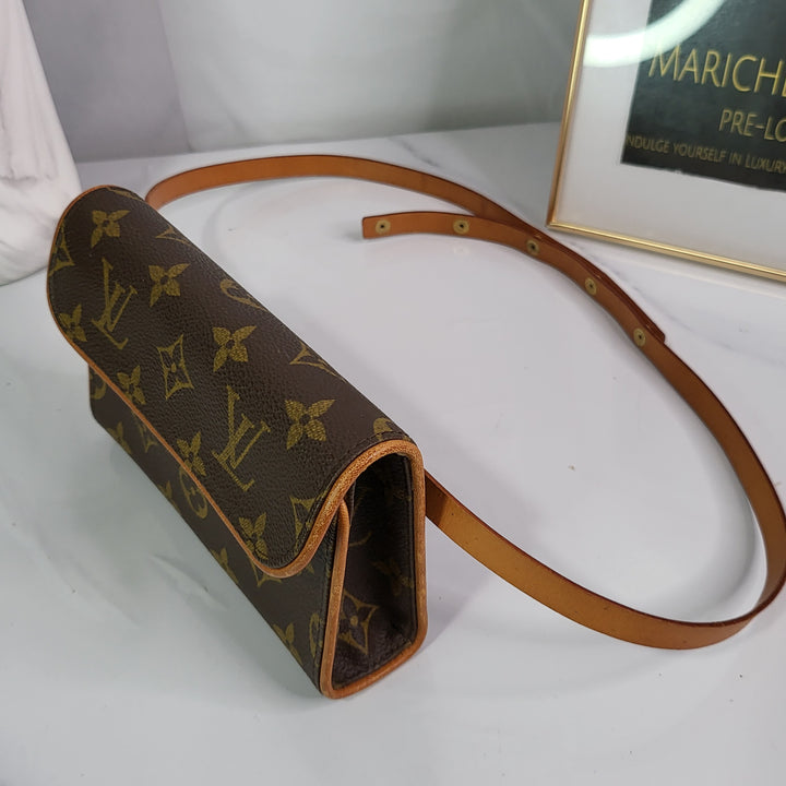 Louis Vuitton Monogram Florentine Pochette Belt Bag - Marichelle's Empire 