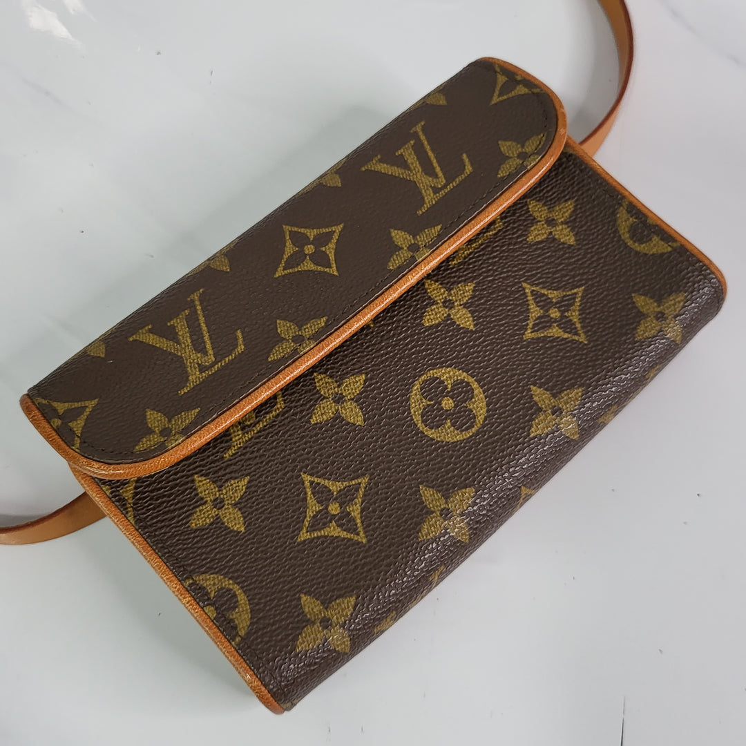 Louis Vuitton Monogram Florentine Pochette Belt Bag - Marichelle's Empire 