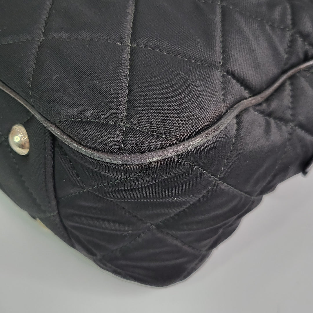 Prada Tessuto Quilted Duffle Bag - Marichelle's Empire 