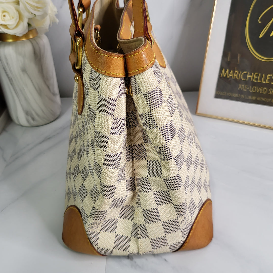 Louis Vuitton Damier Azur Hampstead PM - Marichelle's Empire 